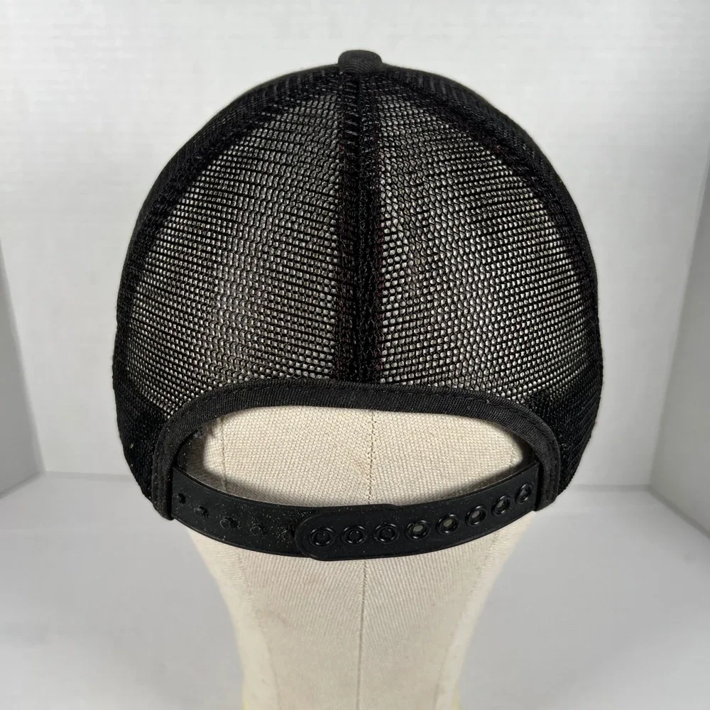 Vintage NRA National Rifle Association‎ Trucker Hat Black Gold Scrambled Eggs